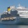 Passing by the largest cruise ship ever built in Italy while on the same route as the world famous Milan - Sanremo cycle race (2019 Days 44-45 Genoa to Ventimiglia)